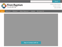 Tablet Screenshot of fbctanner.org